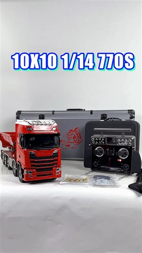 17K views · 289 reactions | Unboxing: 1/14 Scale 10x10 770S Roll-Off Dump Truck! Have you ever seen a dump truck with a semi-circular bucket? It’s extremely rare!勞#rc #toucanhobby #scalemodel #toucanhoby #rccar #rccars #rctruck #rchobby #rcdumper #dumper | Toucanhobby | Facebook