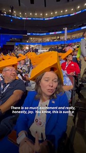 The National's Ellie Sennett speaks to Sara Rodriguez, lieutenant governor of the US state of Wisconsin, at the Democratic National Convention where Barack and Michelle Obama are set to take the stage tonight. Follow live updates: news.ae/4cBgZkC | The National | Facebook