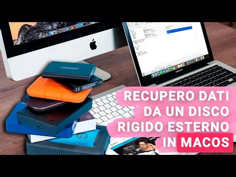 Come recuperare dati da un hard disk esterno Mac