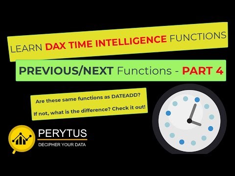 How PREVIOUS/NEXT (DAY/MONTH/QTR/YEAR) Time Intelligence functions are different from DATEADD-Part 4