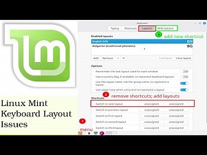 how to fix keyboard layout switching in linux mint 22