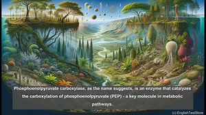 Phosphoenolpyruvate carboxylase in biology