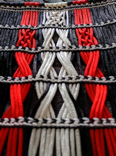 Tōku Ao - Tāhei Aho Manawa Set 🫶🏾 currently hand making earrings to match.. #maori #nativetiktok #taongamaori #fyp @Eritam Uatakar