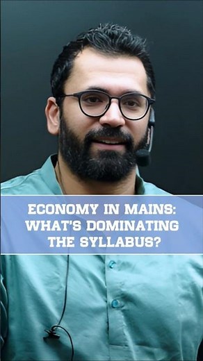 ECONOMY IN MAINS: WHAT’S DOMINATING THE SYLLABUS?