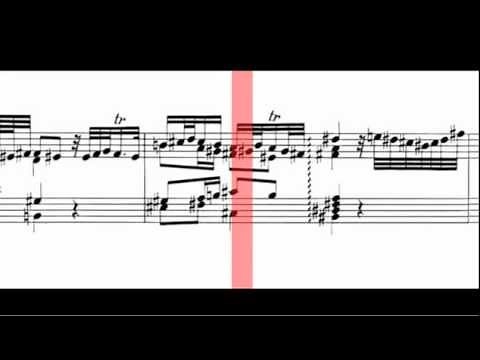 BWV 903 - Chromatic Fantasy & Fugue - (Scrolling)