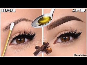 You will not believe!! thick, strong eyebrows from the first week, 👌simple and effective ingredients