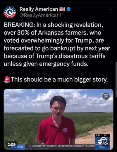 Arkansas farmers are facing a dire crisis, with many on the brink of bankruptcy due to a perfect storm of challenges. This year, plunging commodity prices, high input costs, and adverse weather have devastated the agricultural sector. Last year’s rice prices were 40% higher than they are now, compounding the financial strain. Even though a “big beautiful bill” updated safety net subsidies, farmers won’t receive these funds until late next year. A sixth-generation farmer from Newport shared, “Fiv