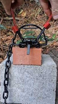 Setting NO-BS K.O #1.5 DOUBLE JAW SPRING TRAP Using BRIDGER TRAP SETTER