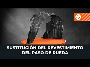 Сómo cambiar el revestimiento del guardabarros [VÍDEO TUTORIAL DE AUTODOC]