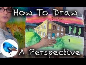 Learn how to draw AN EDWARD HOPPER INSPIRED PERSPECTIVE IMAGE: STEP BY STEP GUIDE! (Age 5 +)