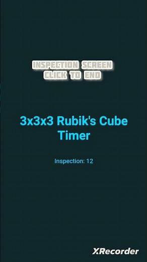 Ultimate 3x3 Rubik's Cube Timer with Scramble & Inspection!