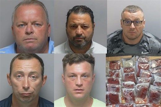 Seven members of multi-million pound cocaine conspiracy sentenced