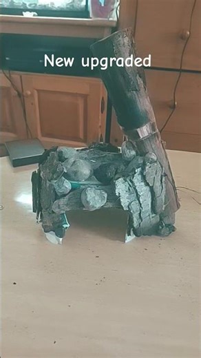 So i made something for my toad to hide #funny #update #tank #animals #frog #cave