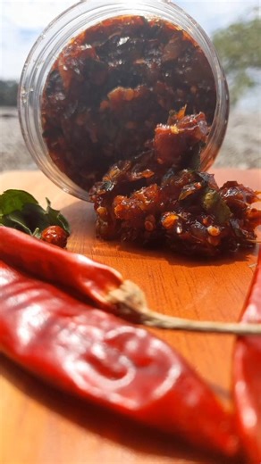 The Best Chili Paste You'll Ever Make 🌶️ (Secret Ingredient!) #shortsviral #food #foddielover