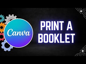 How to Print a Booklet from Canva