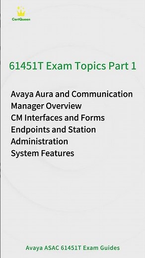 61451T Administering Avaya Aura Communication Manager Specialized Exam Overview, Topics and Tips