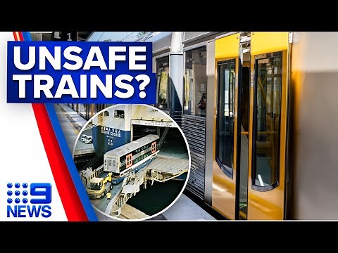 Major safety issues revealed with new Sydney trains | 9 News Australia