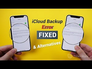 Common iCloud Backup Failed Reasons & Fixes (Same for iPhone 12/12 Pro Max/12 mini)