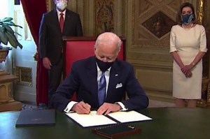 Did Biden Get Caught Saying 'I Don't Know What I'm Signing' Before Signing Executive Order?
