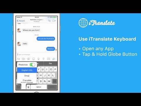 iTranslate How To - Keyboard Extension