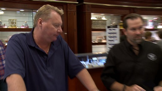 A seller brings in a Civil War-era Remington, but may regret getting it appraised, in this scene from Season 11, "RC/DC." | The Best of Pawn Stars
