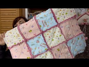 🌹 idea meravigliosa con ritagli tessuti | patchwork facile | tutorial COPERTINA | susi 918