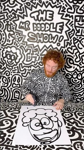 Doodling A Self Portrait! | Mr Doodle