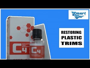Restoring Plastic Trimmings On A Van! (GTechniq C4 Trim Restorer)