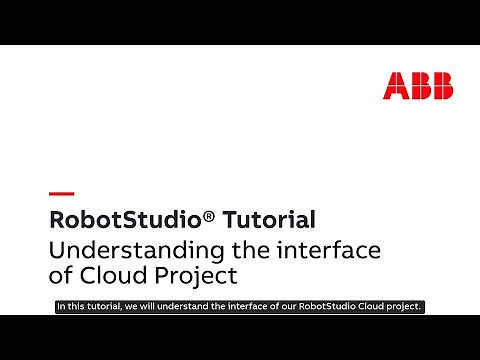 RobotStudio Cloud Tutorial – Understanding the Cloud project interface