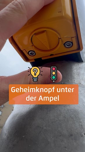 Geheimknopf unter der Ampel: Funktion und Bedeutung