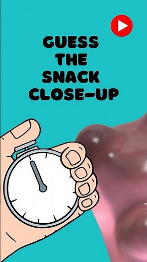 Guess the Snack 🍫🍿 | Quiz