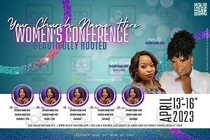 DIY Church Conference Flyer Templates: Pastor Appreciation (canva, Digital) - Etsy Canada