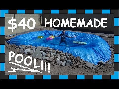 DIY Pool!!! // $40 Homemade swimming Pool!!!
