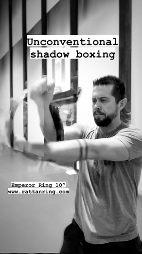 15K views · 1K reactions | A bit of fun with one of my favorite shadow boxing tools. Emperor Ring 10” Little Idea. #rattanring #rattanringtraining #emperorring #martialarts #mma #spm #wingchun #kumgfu #shadowboxing #training | David Welther | Facebook