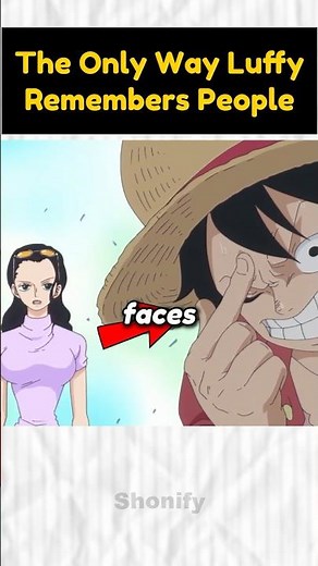 Luffy Has The Funniest Way To Remember People!
