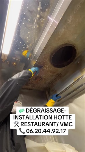 Dégraissage et Installation de Hotte pour Restaurants