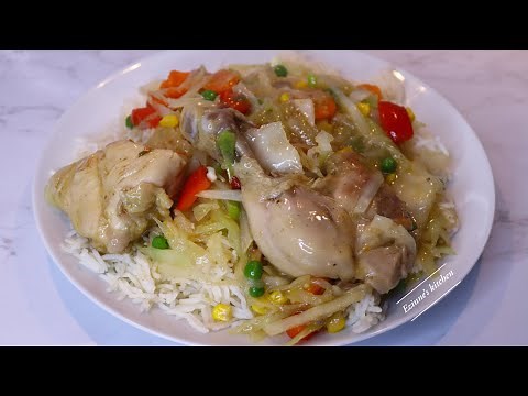 Delicious Chicken and Cabbage sauce recipe