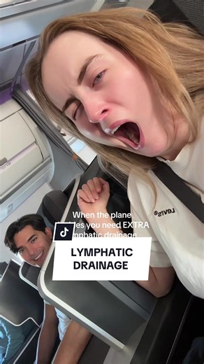 My ears EVERY time - am I alone ?? 🛬🥱 #lymphaticdrainage #gravity #longtravel #skintips