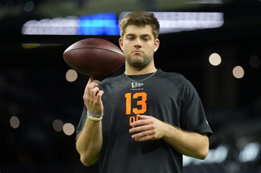 Garrett Nussmeier Bolsters NFL Draft Stock As Steelers Watch LSU Pro Day