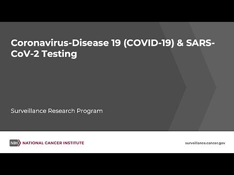 Coronavirus-Disease 19 (COVID-19) & SARS-CoV-2 Testing