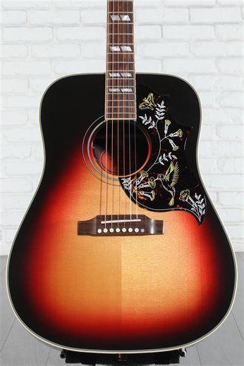 Gibson Acoustic Hummingbird Red Spruce Acoustic-electric Guitar - Tri-Burst