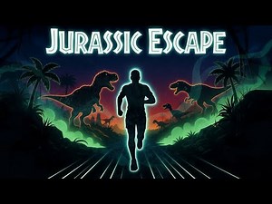 Immersive Interactive Warm-Up | JURASSIC ADVENTURE | ESCAPE THE T-REX CHASE! 🦖 (Interactive Game)