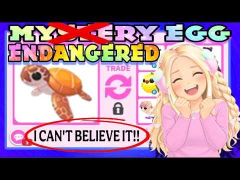 Trading Regular & Neon Endangered Pets in Adopt Me! 🥚😱