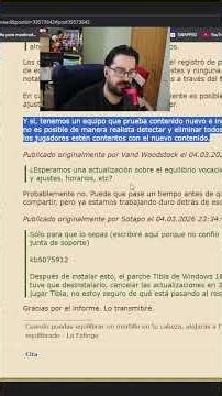 Tibia warns us that we won't have a vocation rework until April?