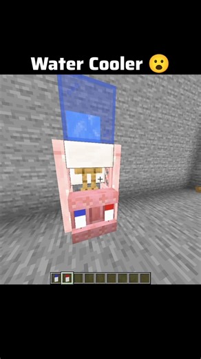 Minecraft water cooler build