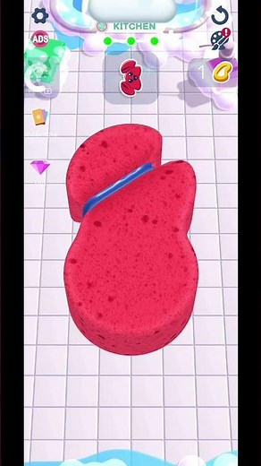 Sponge Art 🧽 Gameplay Android, IOS #shorts 🎮