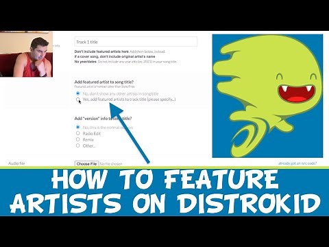 How to Feature Artists on DistroKid Tutorial