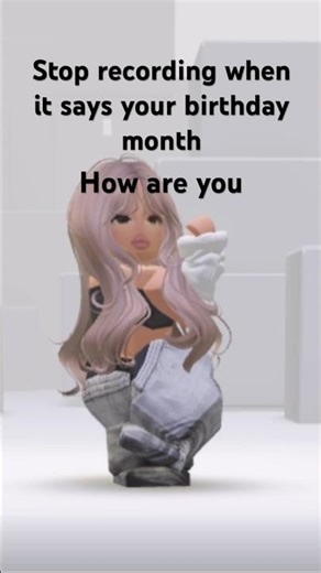 Stop recording when it says your month