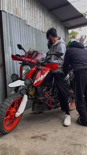 KTM Duke 200 Modifications in Butwal