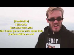 PewDiePie - Bitch Lasagna 2 LYRICS (Lyrics Video+Download)